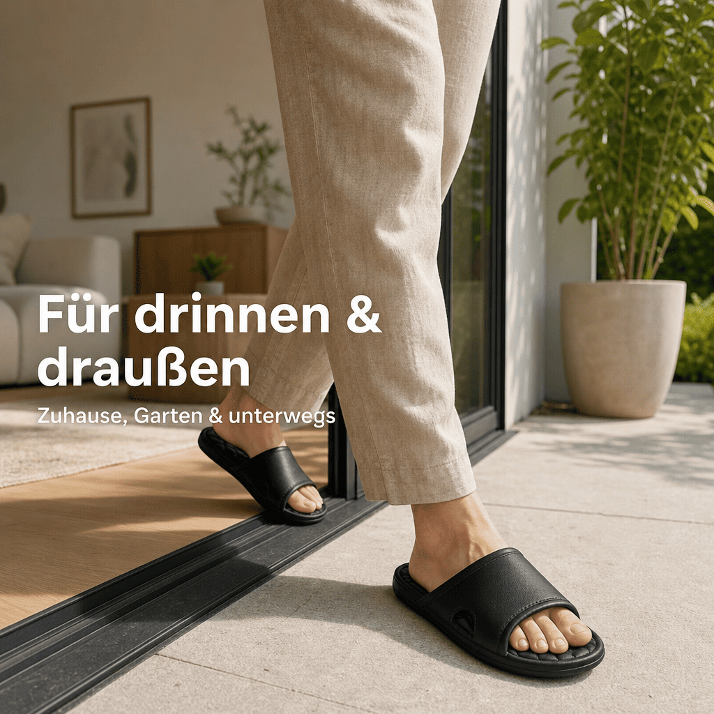 Flesuah Daily Luxe - Elegante Slides mit weicher Sohle