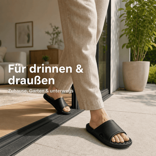 Flesuah Daily Luxe - Elegante Slides mit weicher Sohle