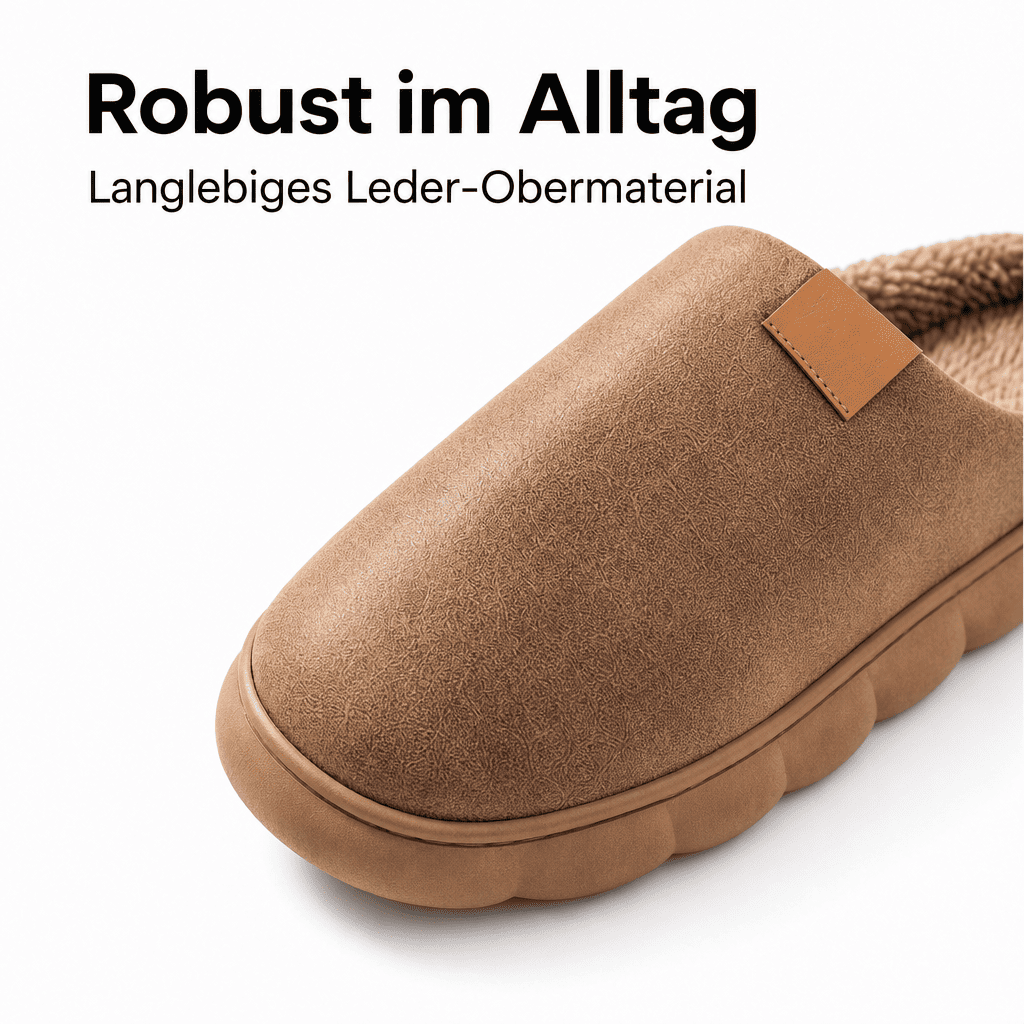 Flesuah Coast Premium - Lederpantoffeln für langlebigen Gebrauch