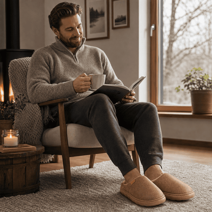 Flesuah Coast Premium - Lederpantoffeln für langlebigen Gebrauch