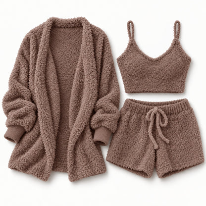 Flesuah Kaia – 3-teiliges Damen-Loungewear-Set