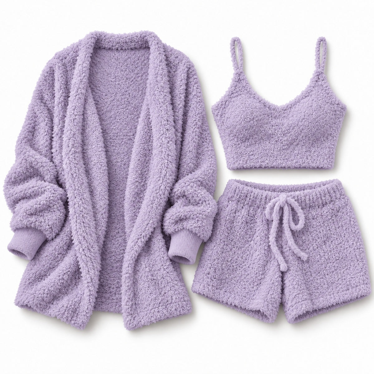 Flesuah Kaia – 3-teiliges Damen-Loungewear-Set