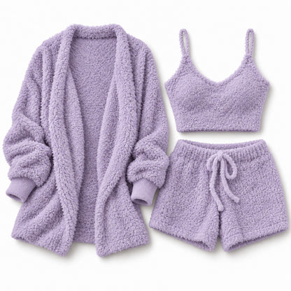 Flesuah Kaia – 3-teiliges Damen-Loungewear-Set