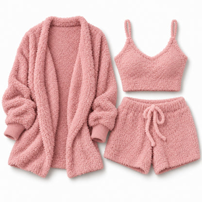 Flesuah Kaia – 3-teiliges Damen-Loungewear-Set